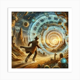 Time Traveler Art Print