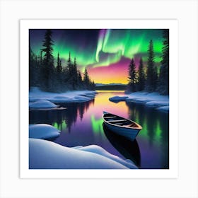 Aurora Borealis 42 Art Print