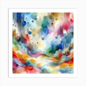 Abstract Painting 93 Art Print