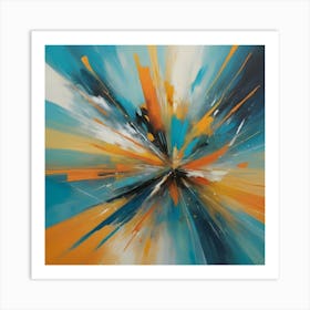 'Burst' Art Print