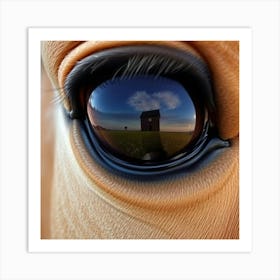 Horse'S Eye 6 Art Print