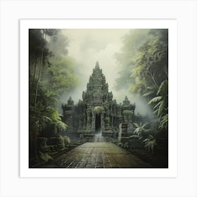 Angkor Temple 3 Art Print