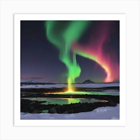 Aurora Borealis 186 Art Print