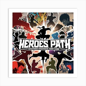 heroes path 1 Art Print