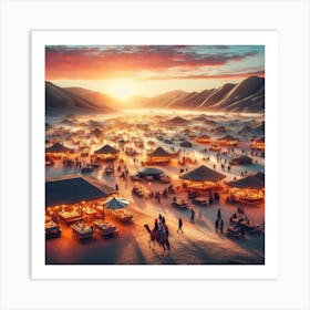 Sahara Desert Art Print