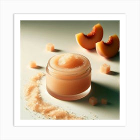 Peach Sugar Art Print