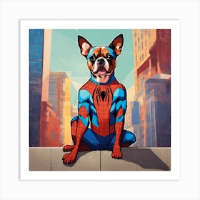 Spider-Man Dog 3 Art Print