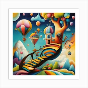 Dopamine Dreams. Art Print