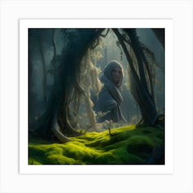 Forbidden Forest Art Print