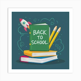 Back To School 14 Art Print