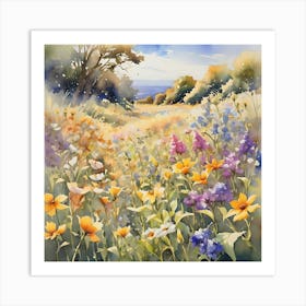 Wildflowers 18 Art Print