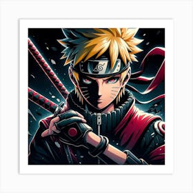 Naruto Ninja Art Print