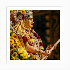 Lord Krishna 7 Art Print