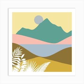 Abstract Landscape Art Print