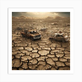 Desert Landscape 17 Art Print