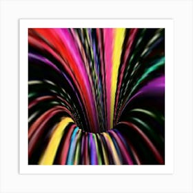 Abstract Swirl Poster