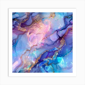 Opulent Swirl (4) Art Print