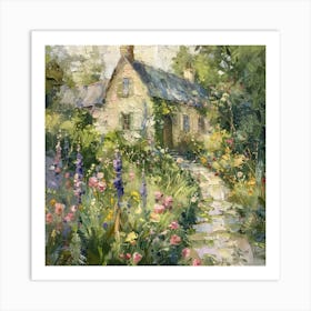 Flower Symphony Botanical Garden 7 Art Print