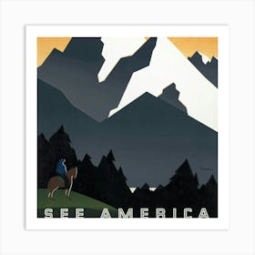 See America Art Print