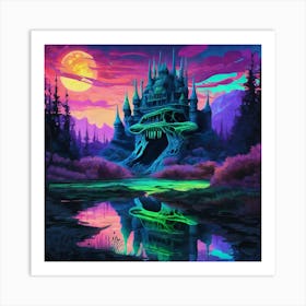 Fairytale Castle 19 Art Print