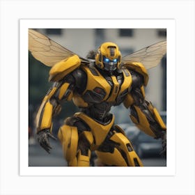 Bumblebee: The Brave Autobot Art Print