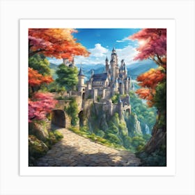 Fairytale Castle 12 Art Print