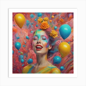 Euphoric Dreamscapes Art Print