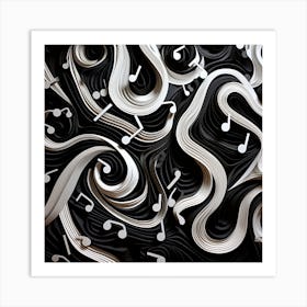 Music Notes 5 Art Print