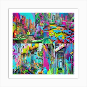 Street Art Art Print