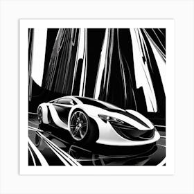 Mclaren Sports Car Art Print