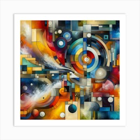 Abstract Painting 12 Art Print