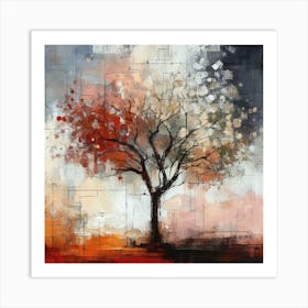 Abstract Tree 6 Art Print