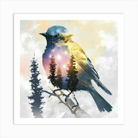 Bird In The Sky Art Print