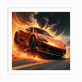 The Car 3 Art Print