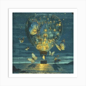 Hot Air Balloon 2 Art Print