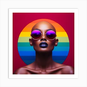 Lgbt Woman Art Print