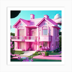 Barbie Dream House (781) Art Print