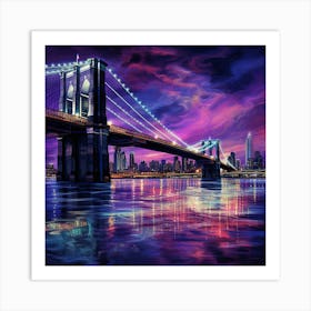 Brooklyn Bridge Art Print