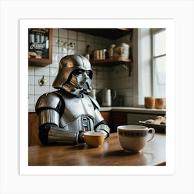 Default Hello Is It Tea Youre Looking For Kitchen Art 3 Art Print