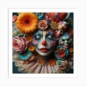 Day Of The Clown Art Print