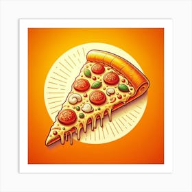 Pizza37 1 Art Print