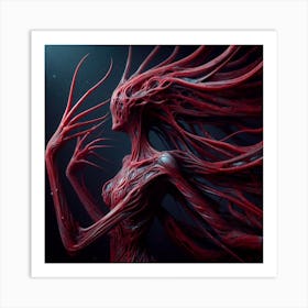 Creature Of The Night 3 Art Print