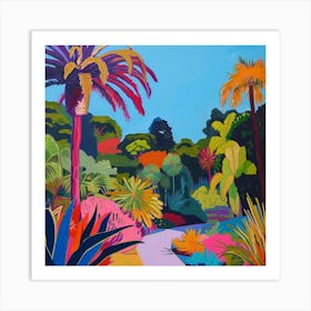 Colourful Gardens Auckland Domain Wintergardens 3 Art Print