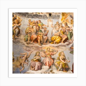 Sistine Chapel Art Print