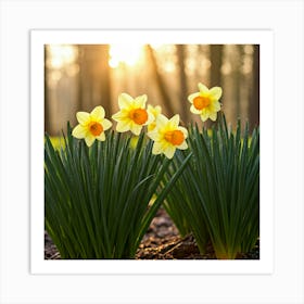 Daffodils Art Print