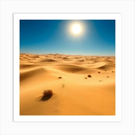 Sahara Desert Art Print