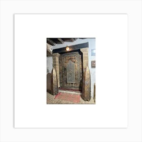 Islamic Door Art Print