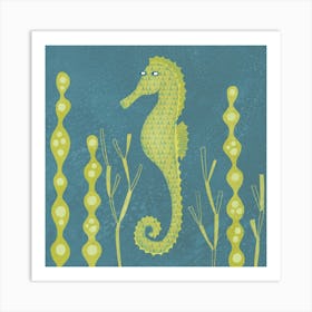 Seahorse Art Print