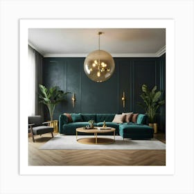 Living Room 5 Art Print