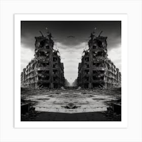 Ruins Of Berlin Art Print